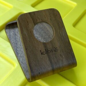 Tablet / phone Stand walnut wooden Brown